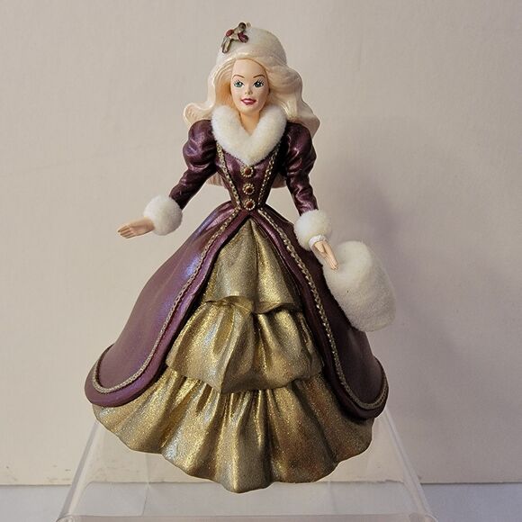 Hallmark Keepsake Ornament 1996 Holiday Barbie Collector Series NIB - Picture 3 of 4